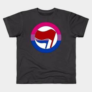 Bi Antifascist Action Kids T-Shirt